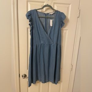 Loft Denim Chambray Dress